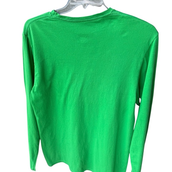 Green Gator Men's LS Tee; St. Patrick’s Day Version - Picture 3 of 4